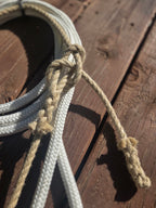 The "Elidio" Hackamore with Treeline Rope Mecate