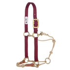 Kalley Krickeberg Nylon & Rope Combination Horseman's Halter with Side Ring