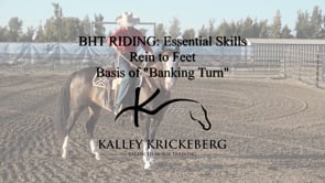 Essential Riding: Rein connection to Foot Placement = "Banking Turn"