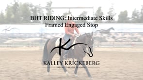 Intermediate Riding: Framed Stop