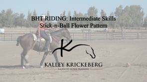 Intermediate Riding: The Stick n Ball Flower Pattern
